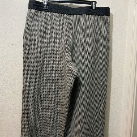 EUC Giorgio Armani Vintage Italy Chevron Wool Blend pants size 16 - Picture 4 of 8